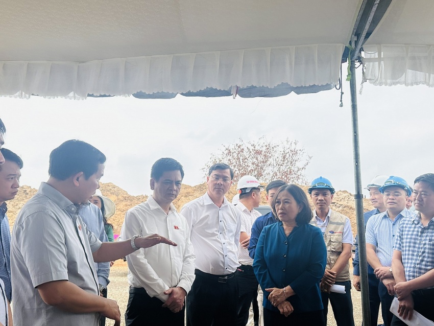Đoàn giám sát của Quốc hội khảo sát một số dự án trọng điểm tại Bà Rịa - Vũng Tàu