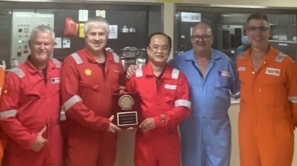Giàn TAD – PV DRILLING V đón nhận giải “Rig of the Year” tại Brunei