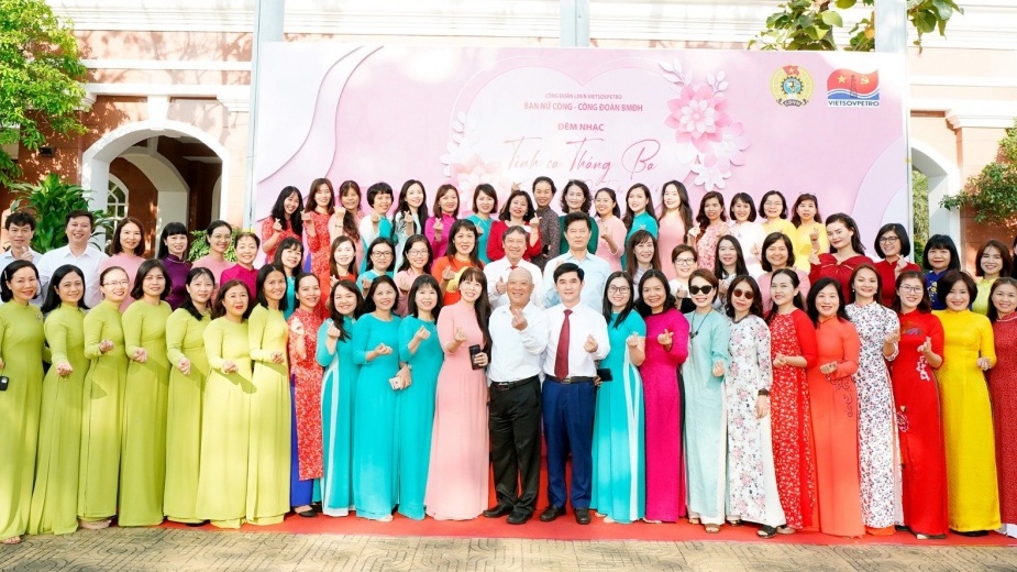 Phụ nữ Vietsovpetro: Góp phần “Giữ lửa cho tương lai”