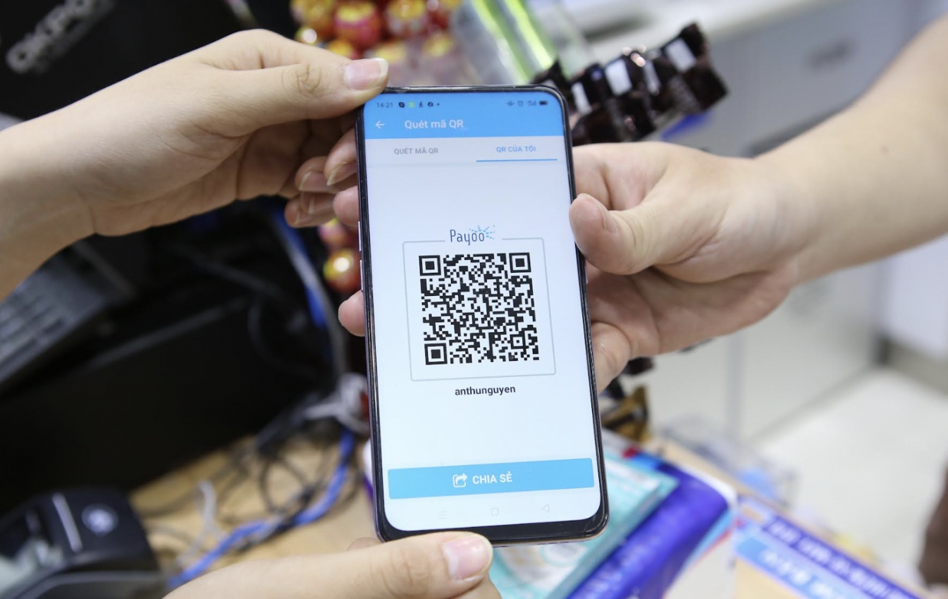 Thanh toán qua QR code tăng vọt gần 900%