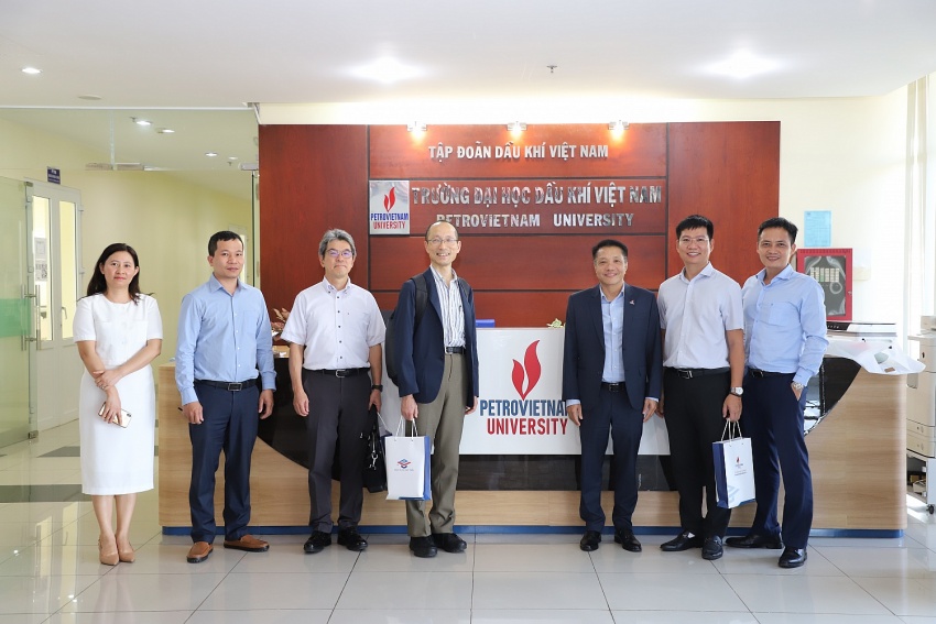 PVU trao đổi hợp tác với Đại học Kyushu và Idemitsu Gas Production (Vietnam)