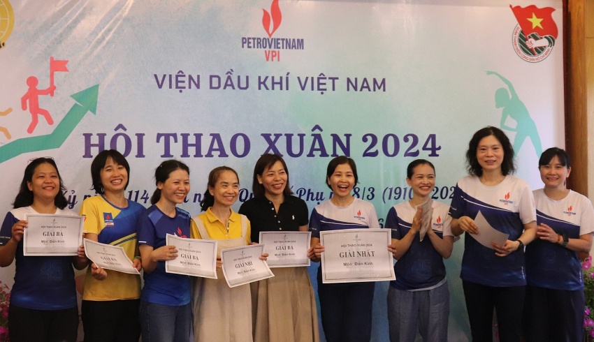 Sôi nổi Hội thao của Viện Dầu khí Việt Nam Sôi nổi Hội thao của Viện Dầu khí Việt Nam