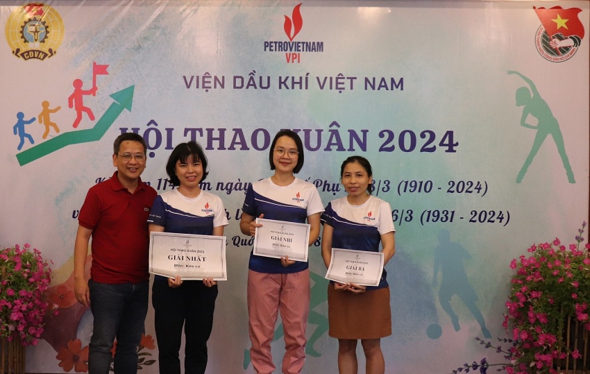 Sôi nổi Hội thao của Viện Dầu khí Việt Nam Sôi nổi Hội thao của Viện Dầu khí Việt Nam