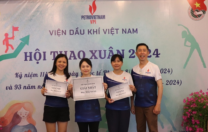 Sôi nổi Hội thao của Viện Dầu khí Việt Nam Sôi nổi Hội thao của Viện Dầu khí Việt Nam