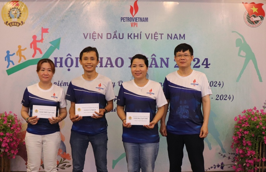 Sôi nổi Hội thao của Viện Dầu khí Việt Nam Sôi nổi Hội thao của Viện Dầu khí Việt Nam