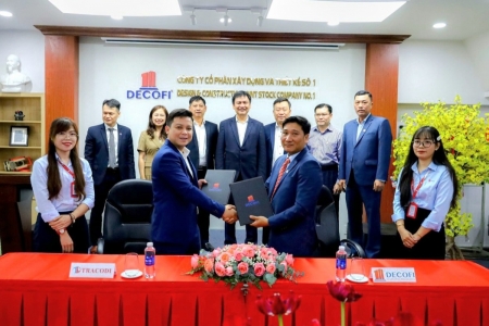 TRACODI và DECOFI ký kết hợp tác chiến lược trong lĩnh vực xây dựng - cơ sở hạ tầng