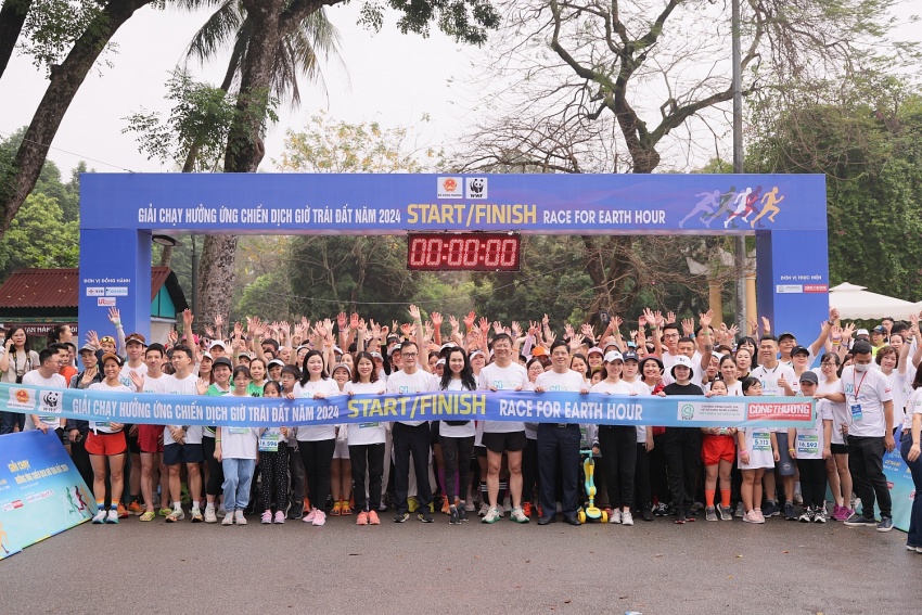 Giải chạy hưởng ứng Giờ Trái đất 2024: “Tiết kiệm điện - Thành thói quen”