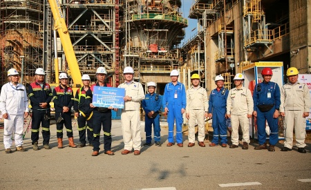 BSR "thưởng nóng" cho nhà thầu BDTT lần 5