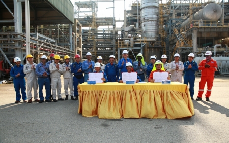 BSR bàn giao phân xưởng CDU và SRU1 cho nhà thầu để thực hiện BDTT lần 5