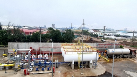 PV GAS DISTR vận hành Hệ thống cấp bù LPG để đáp ứng nguồn khí thấp áp cho khu vực Bắc bộ