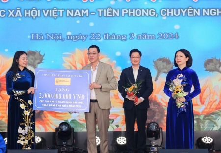 T&T Group tiếp tục ủng hộ 2 tỷ đồng hỗ trợ trẻ em nghèo