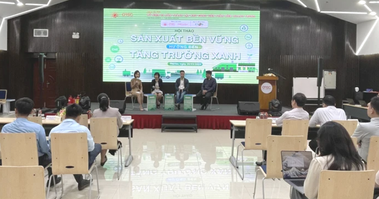 Sản xuất bền vững hướng đến tăng trưởng xanh