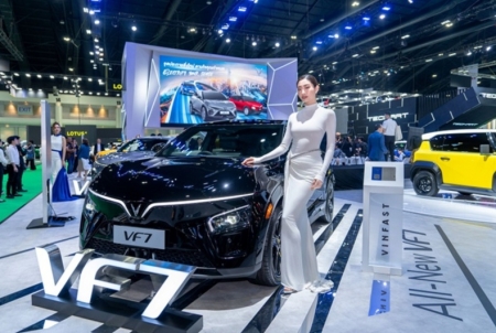 Gian hàng VinFast là tâm điểm BIMS 2024 với dàn xe thuần điện