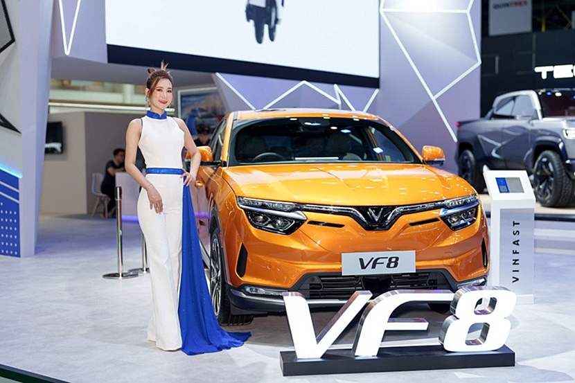 Gian hàng VinFast là tâm điểm BIMS 2024 với dàn xe thuần điện