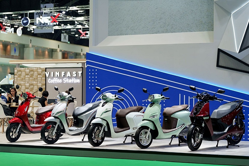 Gian hàng VinFast là tâm điểm BIMS 2024 với dàn xe thuần điện