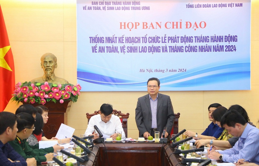 Chuẩn bị diễn ra Lễ phát động Tháng hành động về ATVSLĐ và Tháng Công nhân năm 2024