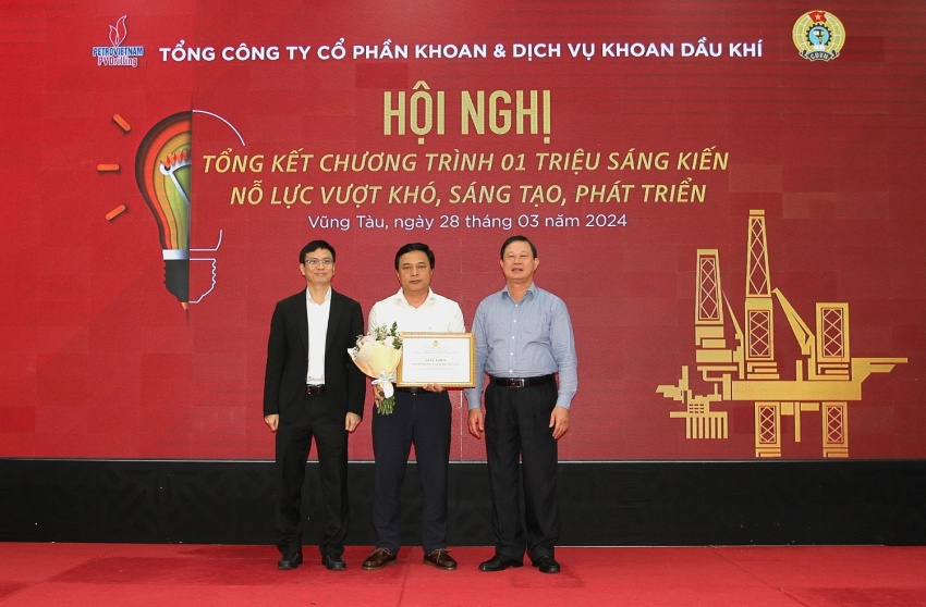 Công đoàn PV Drilling tổng kết chương trình “01 triệu sáng kiến” và phát động thi đua “Sáng tạo Dầu khí