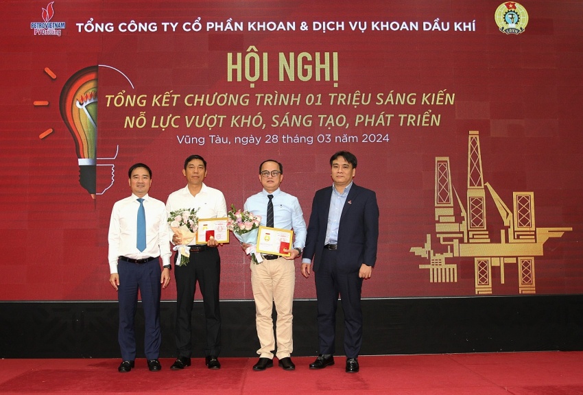 Công đoàn PV Drilling tổng kết chương trình “01 triệu sáng kiến” và phát động thi đua “Sáng tạo Dầu khí