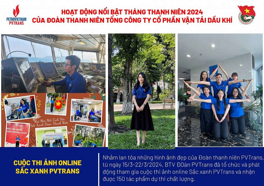 Sôi nổi các hoạt động Tháng Thanh niên của Tuổi trẻ PVTrans