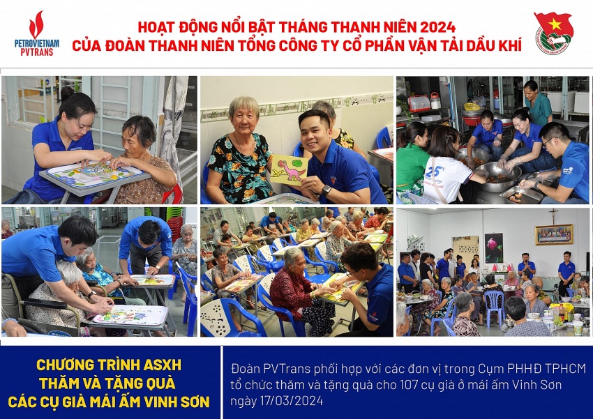 Sôi nổi các hoạt động Tháng Thanh niên của Tuổi trẻ PVTrans