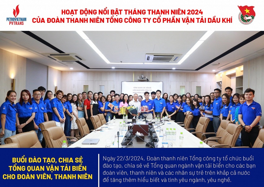 Sôi nổi các hoạt động Tháng Thanh niên của Tuổi trẻ PVTrans
