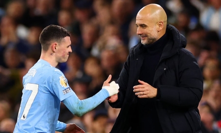 Pep Guardiola khen ngợi Phil Foden hết lời