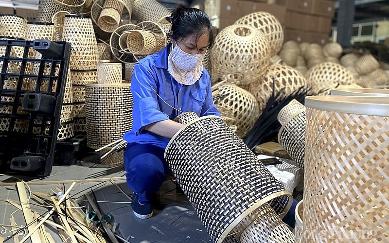 Xuất khẩu mây, tre, cói, thảm đạt kỷ lục hơn 212 triệu USD
