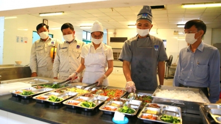Công tác hậu cần trong BDTT lần 5 NMLD Dung Quất: “Chu đáo, ân cần, tận tâm”