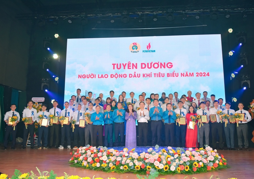 CĐ DKVN phát động Tháng Công nhân và tuyên dương người lao động Dầu khí tiêu biểu năm 2024 CĐ DKVN phát động Tháng Công nhân và tuyên dương người lao động Dầu khí tiêu biểu năm 2024
