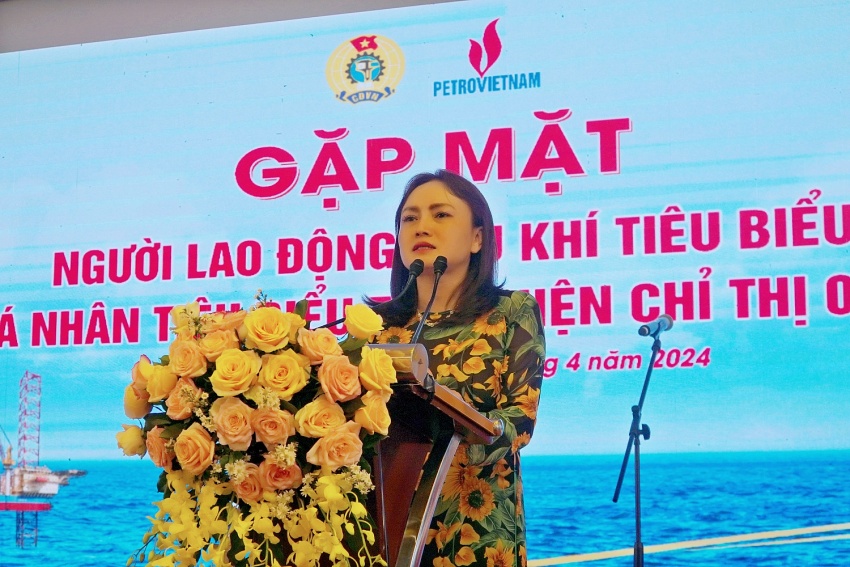 CĐ DKVN gặp mặt Người lao động Dầu khí tiêu biểu năm 2024 và cá nhân tiêu biểu trong thực hiện tốt Chỉ thị 05 CT/TW
