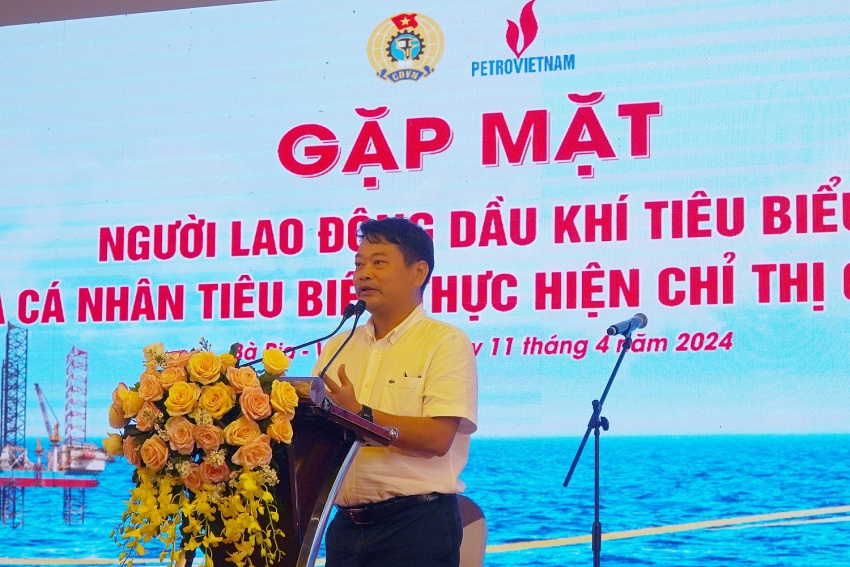CĐ DKVN gặp mặt Người lao động Dầu khí tiêu biểu năm 2024 và cá nhân tiêu biểu trong thực hiện tốt Chỉ thị 05 CT/TW