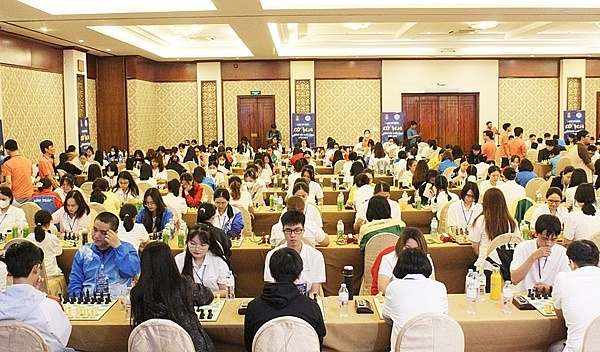 400 vận động viên tranh tài tại Giải vô địch cờ vua đồng đội Quốc gia năm 2024