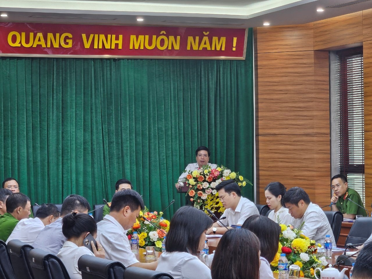 Hà Nội: Quận Bắc Từ Liêm rà soát, đánh giá tiến độ chất lượng, hiệu quả công tác PCCC&CNCH