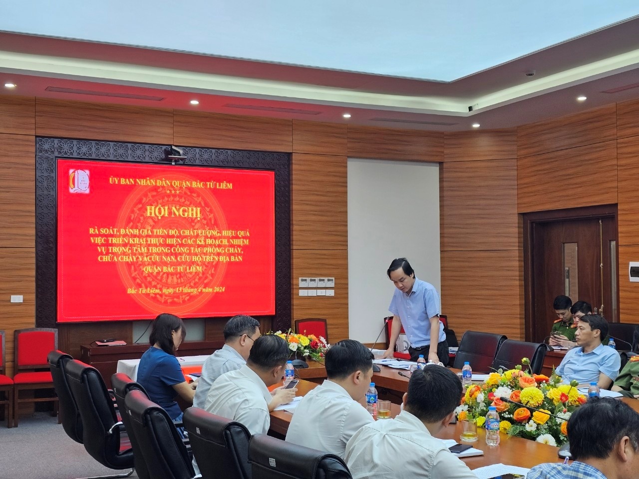 Hà Nội: Quận Bắc Từ Liêm rà soát, đánh giá tiến độ chất lượng, hiệu quả công tác PCCC&CNCH
