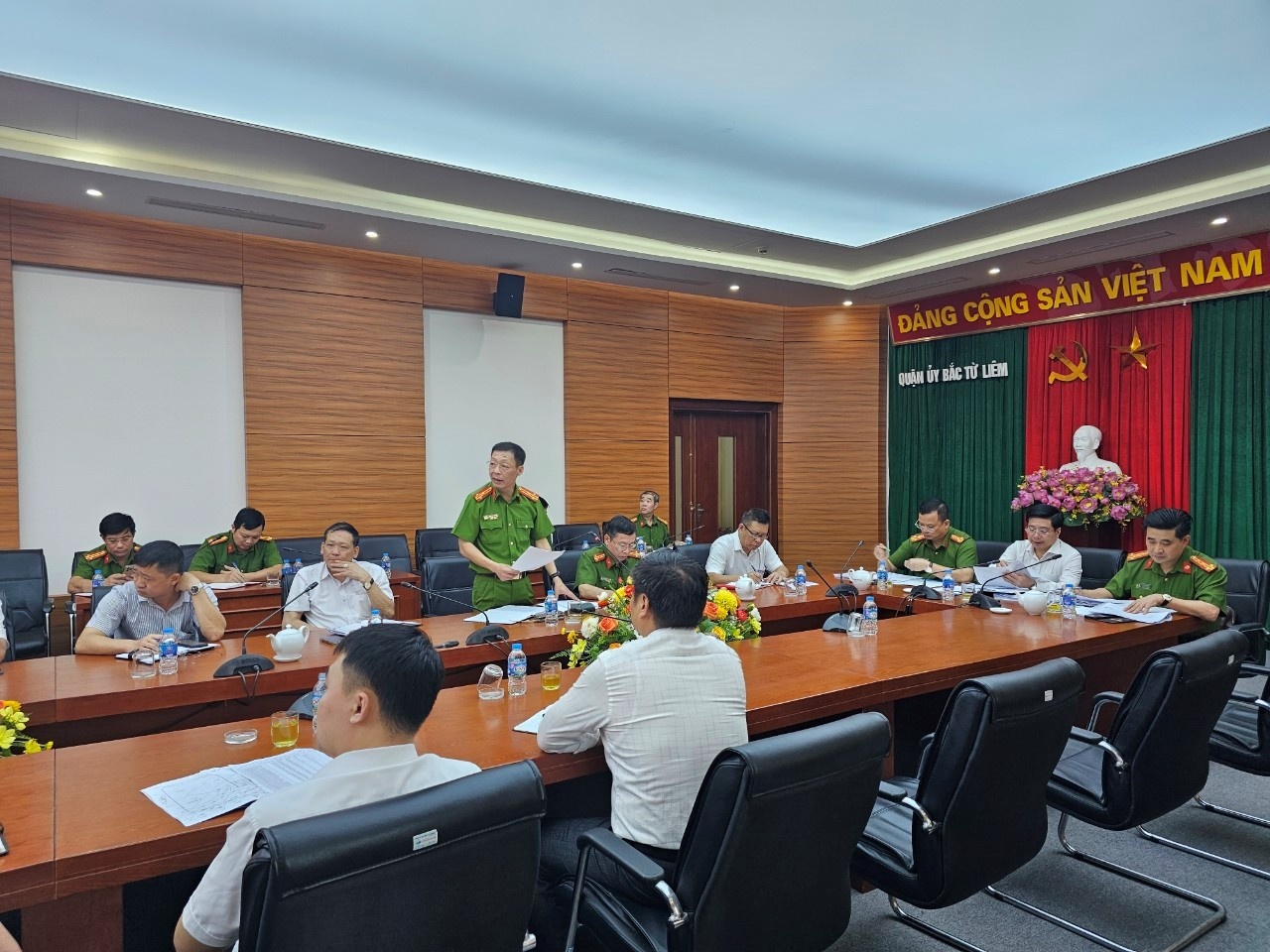 Hà Nội: Quận Bắc Từ Liêm rà soát, đánh giá tiến độ chất lượng, hiệu quả công tác PCCC&CNCH