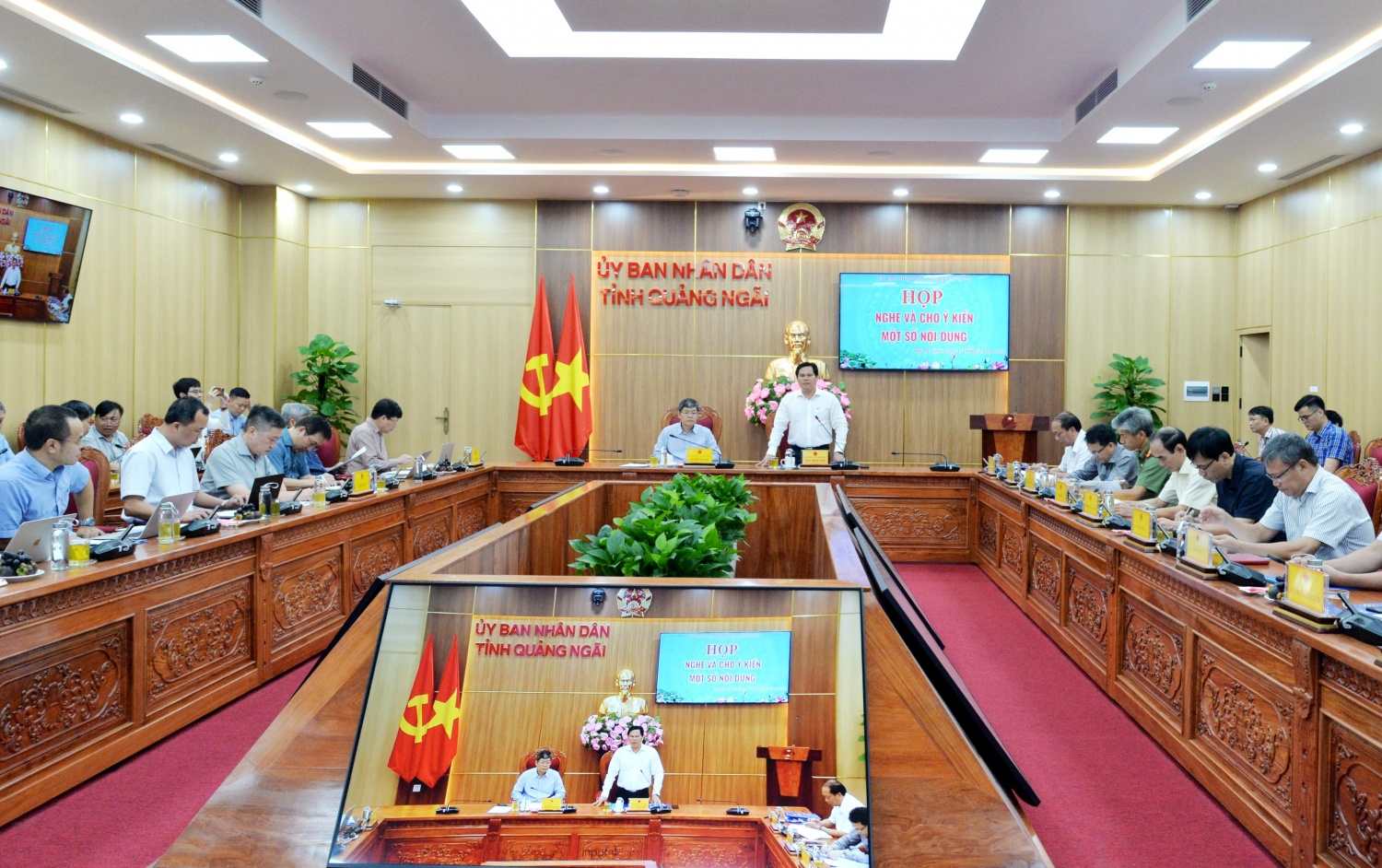 Giải quyết vướng mắc trong giải phóng mặt bằng dự án Trung tâm Điện khí miền Trung – Địa điểm Trung tâm Điện lực Dung Quất
