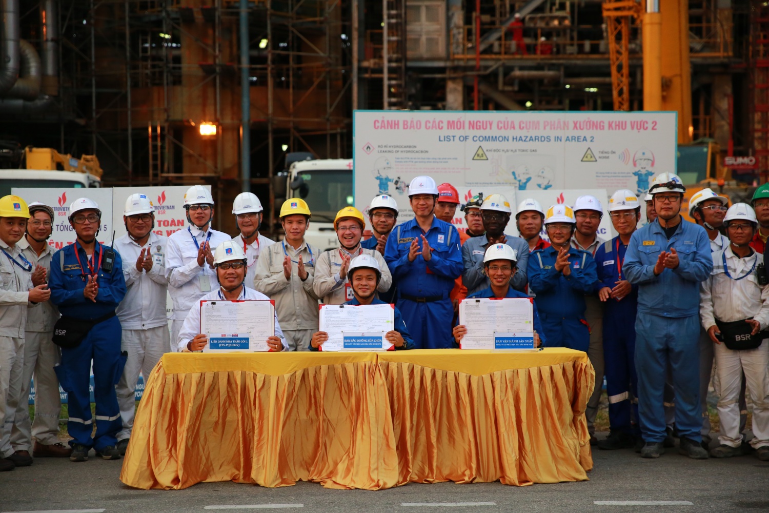 BSR hoàn thành bảo dưỡng phân xưởng RFCC