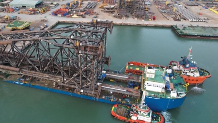 Khởi công thi công biển và ghi nhận 2,3 triệu giờ an toàn Dự án phát triển mỏ Đại Hùng pha 3