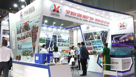 Vinacomin tham gia triển lãm quốc tế Mining Vietnam 2024