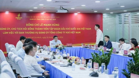 Vai trò lãnh đạo, chỉ đạo của Đảng thể hiện rõ trong mọi mặt hoạt động của PV GAS