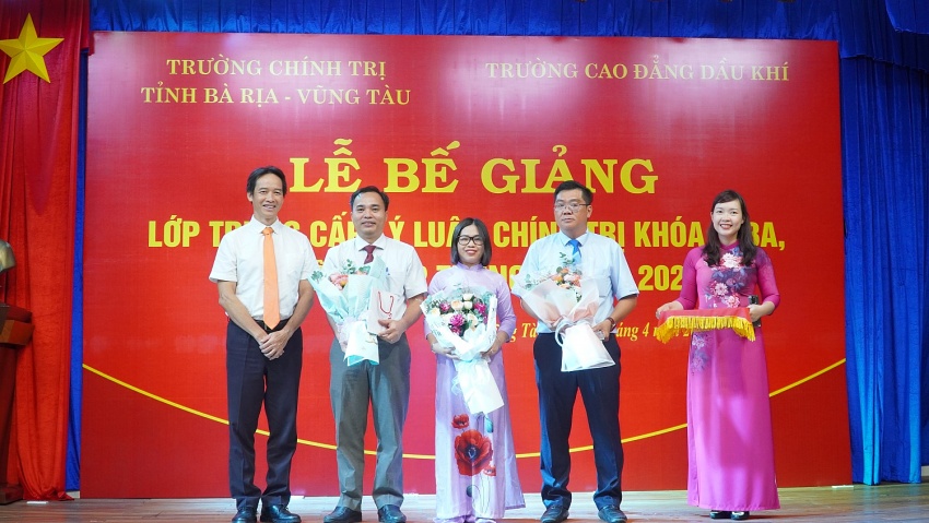 Bế giảng và trao bằng tốt nghiệp Lớp Trung cấp Lý luận Chính trị K123A khóa học 2023-2024 Bế giảng và trao bằng tốt nghiệp lớp Trung cấp Lý luận chính trị K123A, khóa học 2023-2024