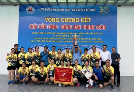 Than Cọc Sáu lập kỳ tích 12 năm liên tiếp vô địch Tập đoàn TKV