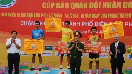 Cuộc đua xe đạp “Về Điện Biên Phủ - 2024, Cúp Báo Quân đội ” thành công tốt đẹp