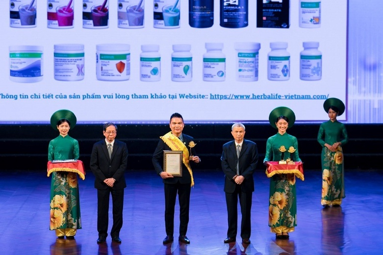Herbalife Việt Nam đạt giải thưởng “Sản phẩm vàng vì sức khỏe cộng đồng 2024”