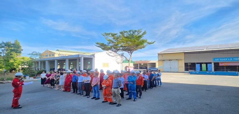 Xí nghiệp Địa vật lý giếng khoan hưởng ứng Tháng hành động về ATVSLĐ, Tháng Công nhân 2024