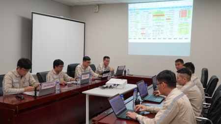 NMNĐ Thái Bình 2 tổng kết thi đua 61 ngày đêm và diễn tập xử lý sự cố hệ thống điện