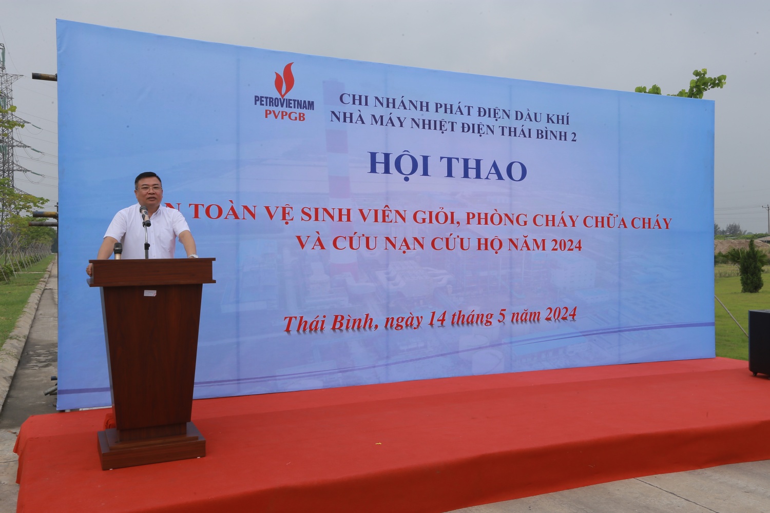 NMNĐ Thái Bình 2 tổ chức Hội thao phòng cháy chữa cháy, cứu hộ cứu nạn năm 2024 NMNĐ Thái Bình 2 tổ chức Hội thao phòng cháy chữa cháy, cứu hộ cứu nạn năm 2024