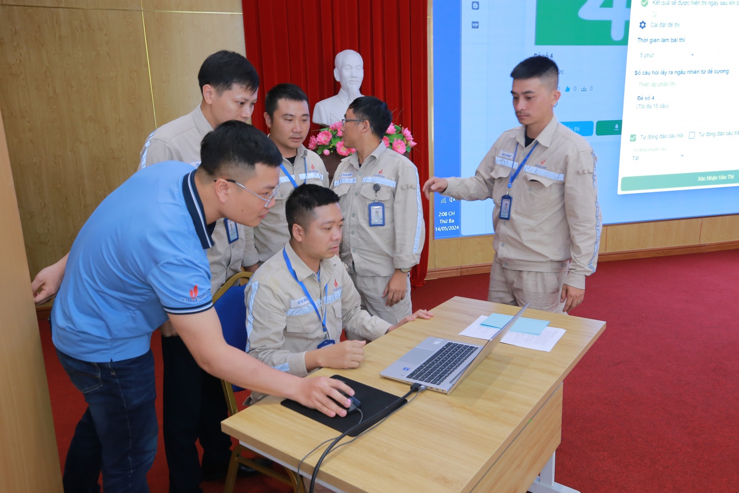 Nhà máy Nhiệt điện Thái Bình 2 tổ chức Hội thi an toàn vệ sinh viên giỏi Nhà máy Nhiệt điện Thái Bình 2 tổ chức Hội thi an toàn vệ sinh viên giỏi