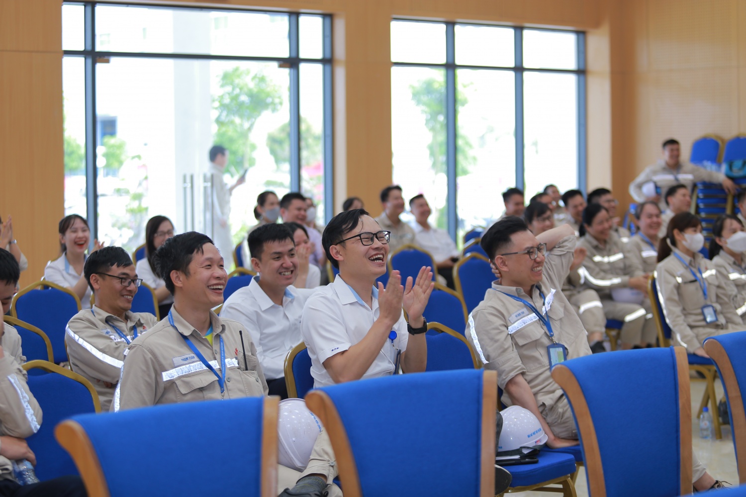 Nhà máy Nhiệt điện Thái Bình 2 tổ chức Hội thi an toàn vệ sinh viên giỏi Nhà máy Nhiệt điện Thái Bình 2 tổ chức Hội thi an toàn vệ sinh viên giỏi