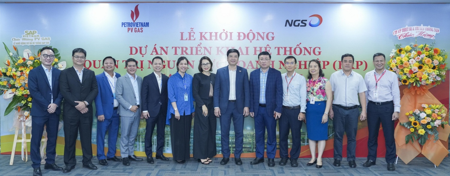 PV GAS và đối tác cam kết triển khai thành công dự án ERP giai đoạn 1.
